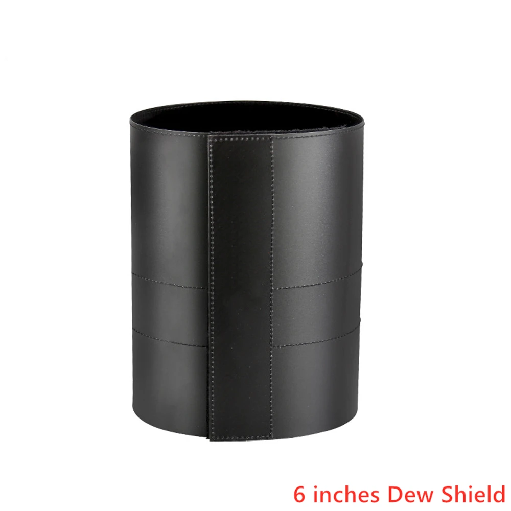 Universal Flexible Plastic Dew Shield for Astronomical Telescopes