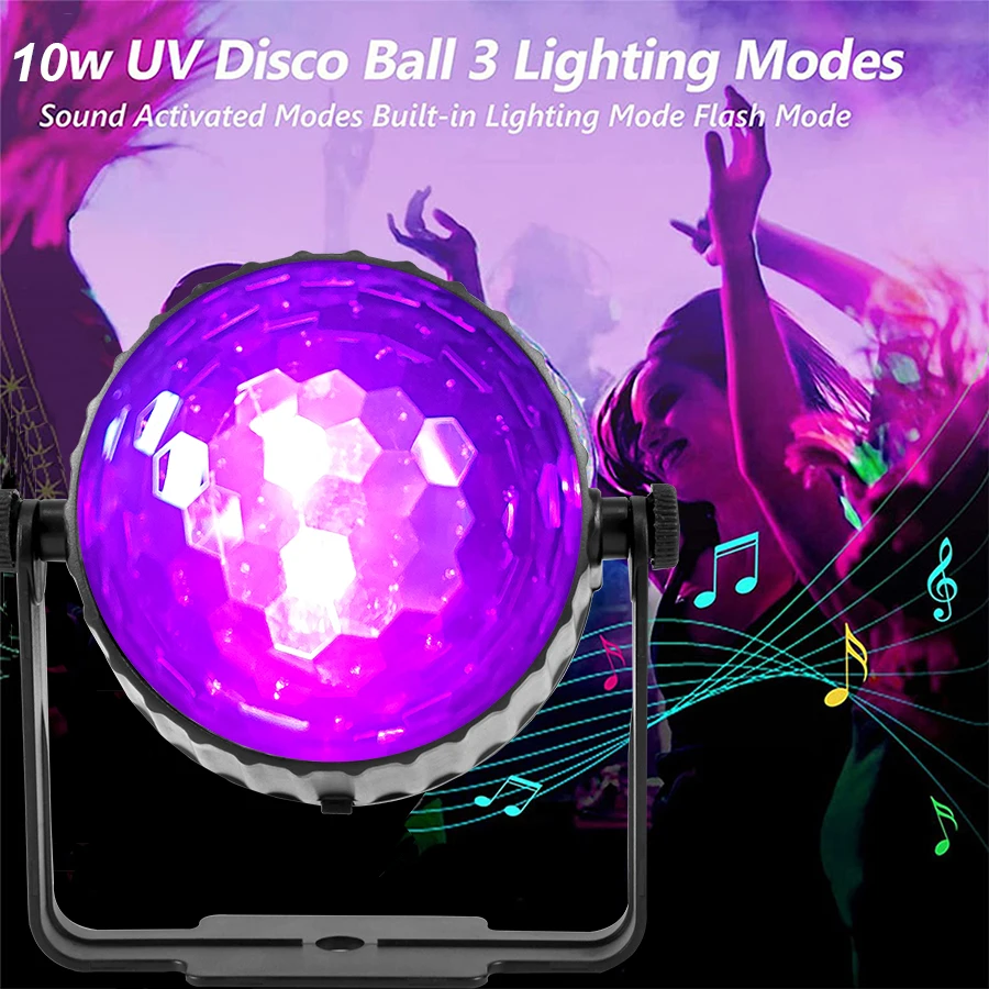 USB UV luz negra ultravioleta para DJ, Bola de discoteca, reflector de  escenario, luz negra para fiesta brillante, Halloween, Navidad, baile, Bar,  cartel fluorescente - AliExpress