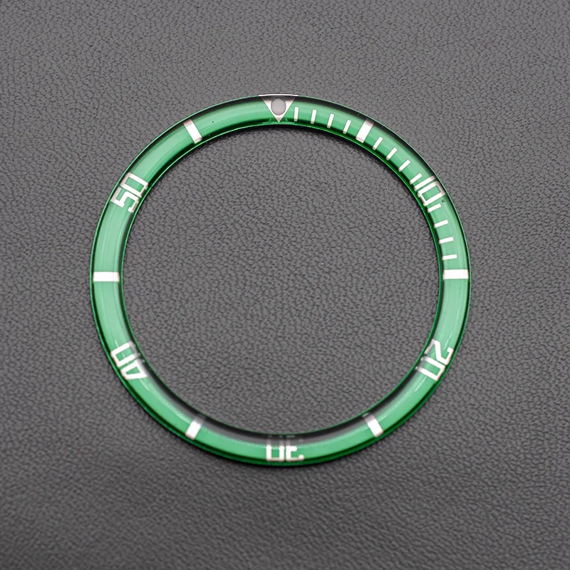 Premium 38x31.5 mm Resin and Aluminum Watch Bezel Insert
