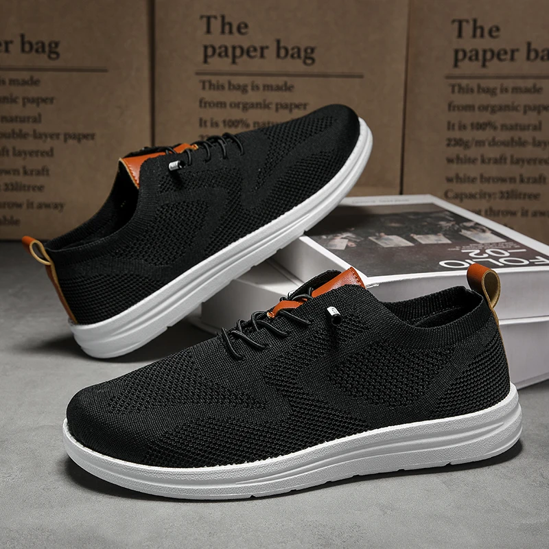 أحذية جري شبكية كاجوال رجالية فخمة