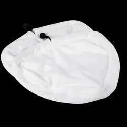 Triangle Washable Steam Mop Pads - Microfiber Cloths (WHITE)