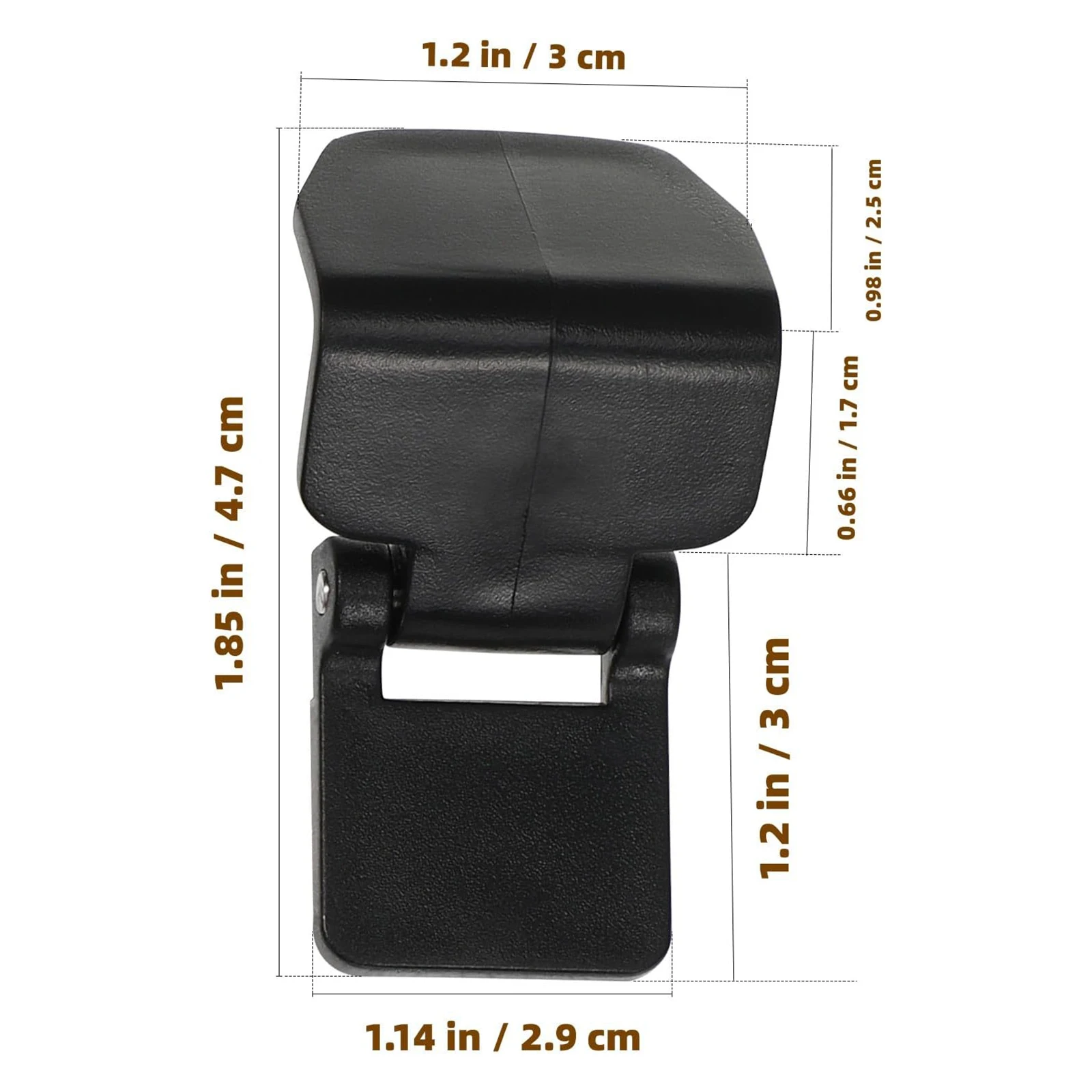 2Pcs Terrarium Locks Aquarium Lid Clips Reptile Box Latch Amphibious Breeding for Turtle Living Box Reptile Tank
