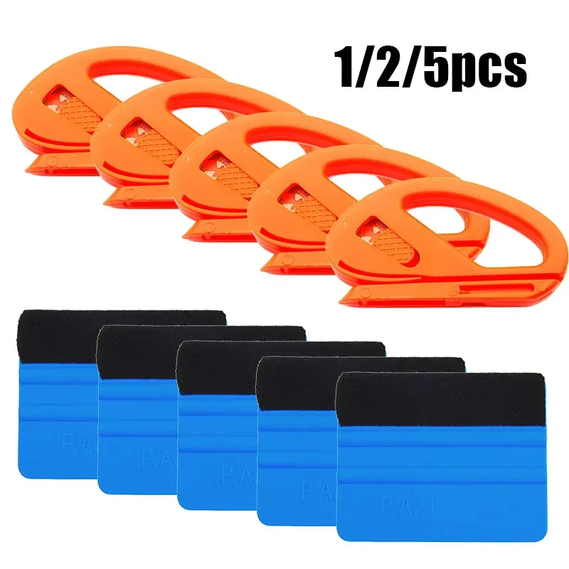 Pellicola Vinile Wrap Card Squeegee Car Foil Wrapping Raschietto In Feltro Scamosciato Auto Car Styling Sticker Accessori Window Tint Tools