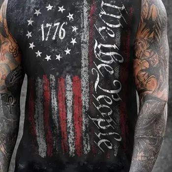 Mens Skull 3D Graphic Print Shirts Tank Tops Gym Workout Crew Neck Sleeveless Casual Shirts Tops 3