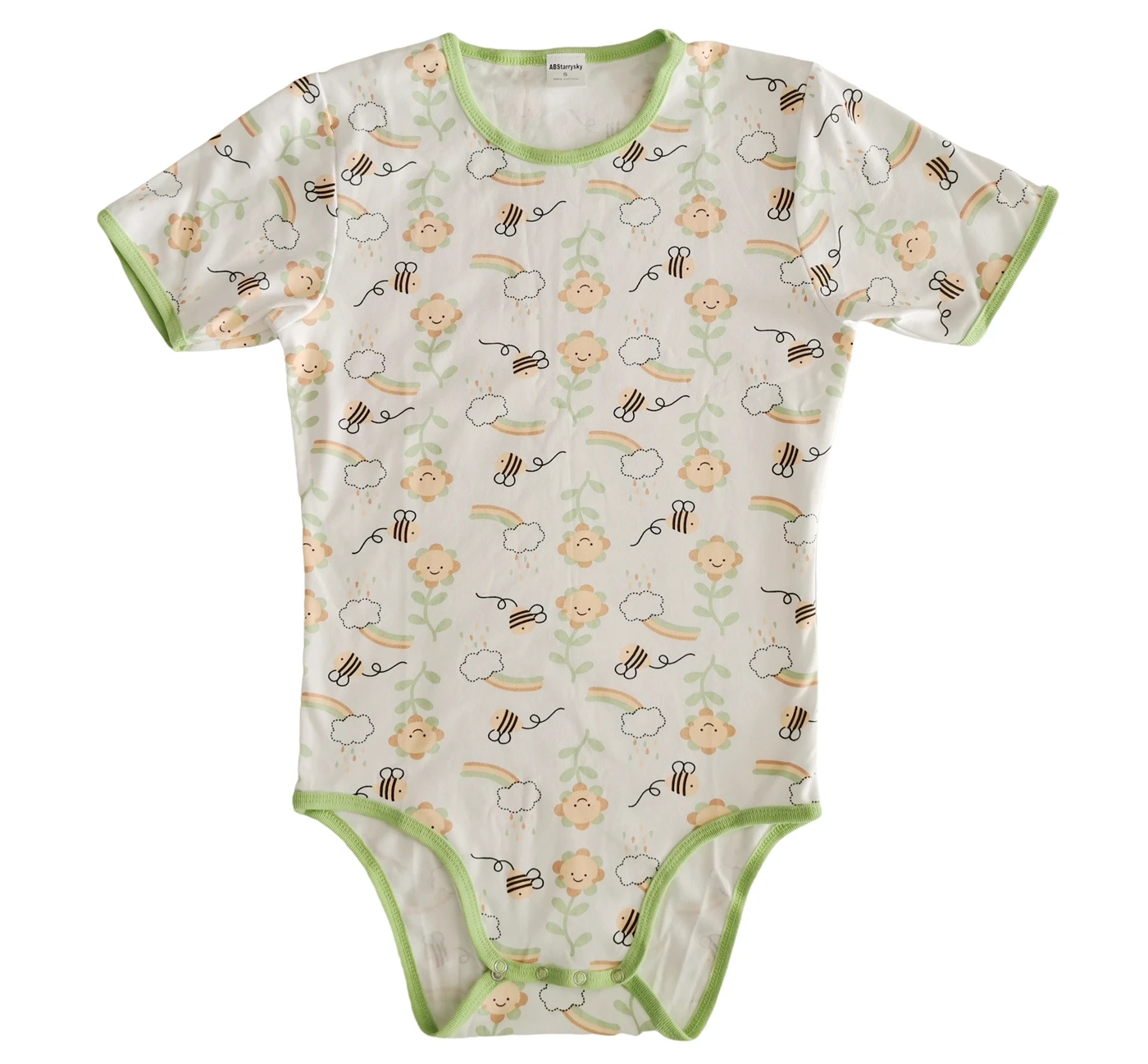 printed sun flowers bodysuit/adult onesie/adult baby romper/abdl clothes
