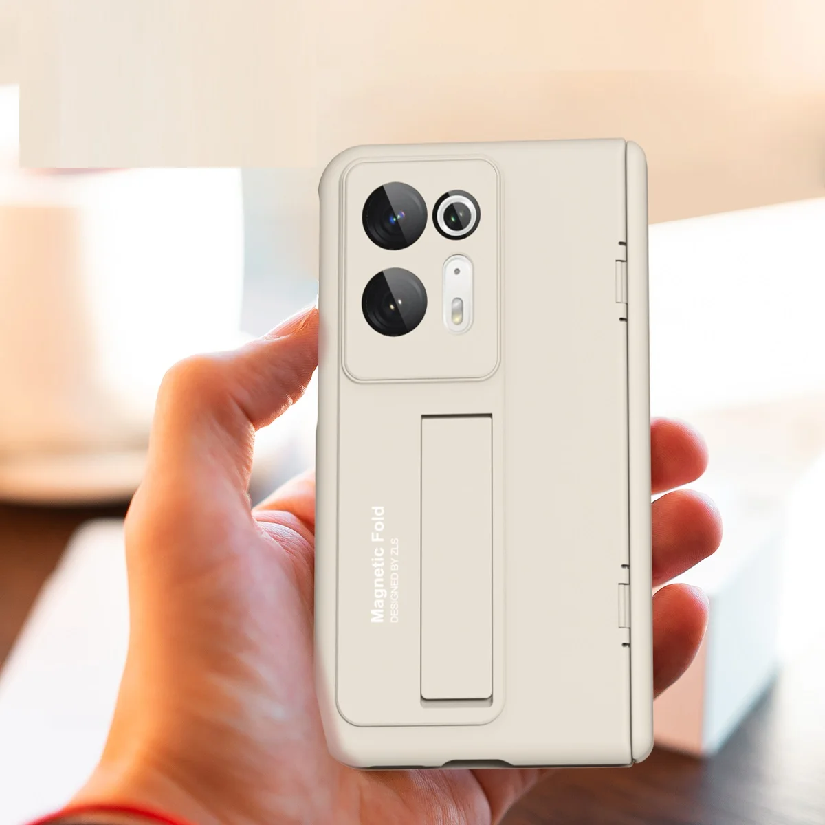Matte Hard Armor Case with Hinge Protection and Glass Film Cover