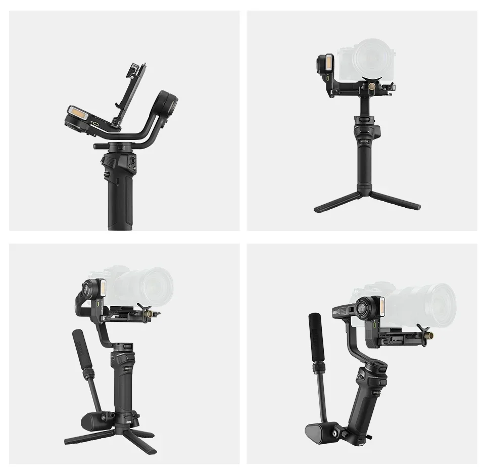 ZHIYUN Weebill 3S Camera Gimbal Stabilizer 3-Axis Handheld Built-in LED Fill Lig