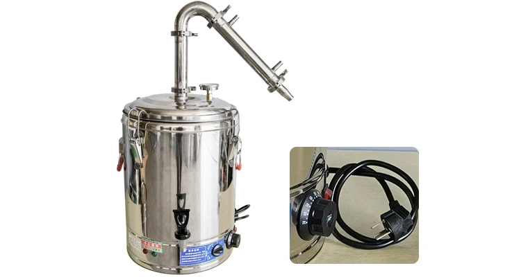 Description Picture 6 of itemStainless Steel 25L Electric Alcohol Distiller Strawberry Brandy Whiskey Distiller Rum-Making Machine