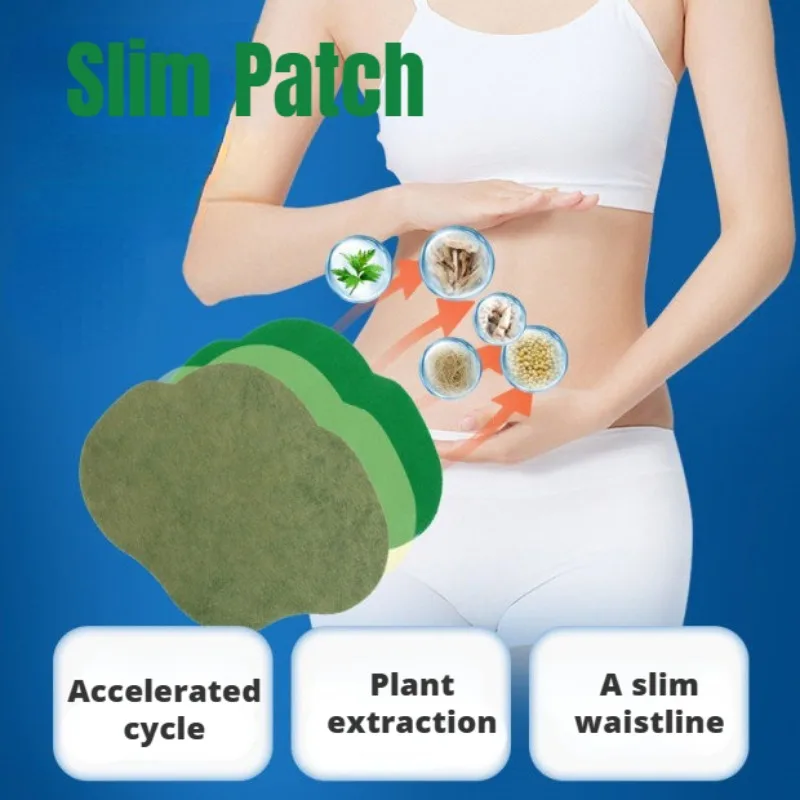 10 Pcs Slim Patch Wormwood Weight Loss Navel Sticker Slimming Products Fat Burning Anti Cellulite Health Slimming Products weight loss products body repairing patches