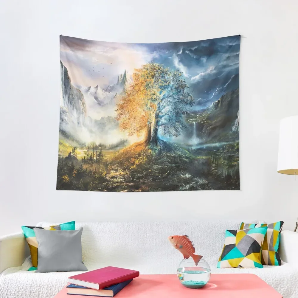 

The Two Trees # 2 Tapestry Bedrooms Decorations Wall Art Decorations For Room Tapestry