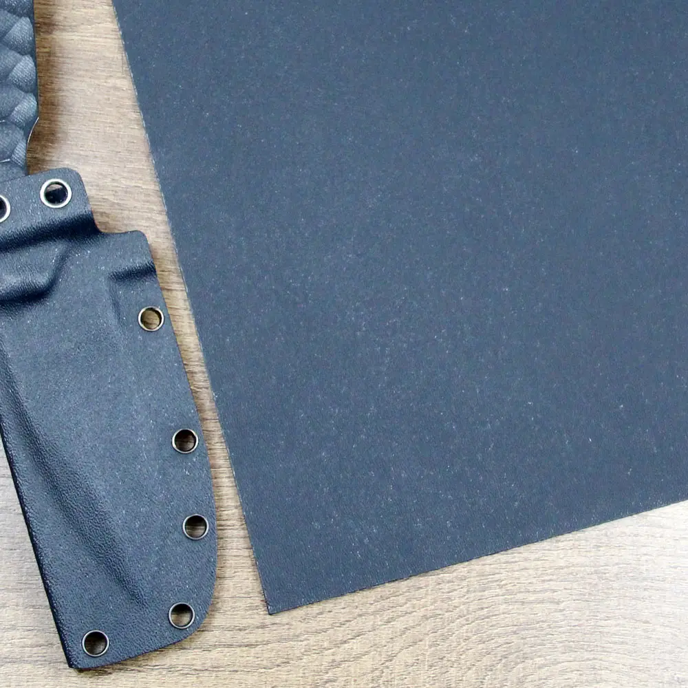 Thick Dual-Color Kydex Sheet for DIY Sheath and Holster Crafting