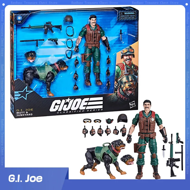 

Pre-Order Original G.I. Joe Special Forces Mutt And The Military Dog Junkyard Movable Figures 1/12 Action Figure Toys Fogurine