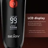 Sejoy Razor Electric Shaver Professional Reciprocating Shaving Machine with Beard Trimmer for Men IPX7 Waterproof FK-608 4