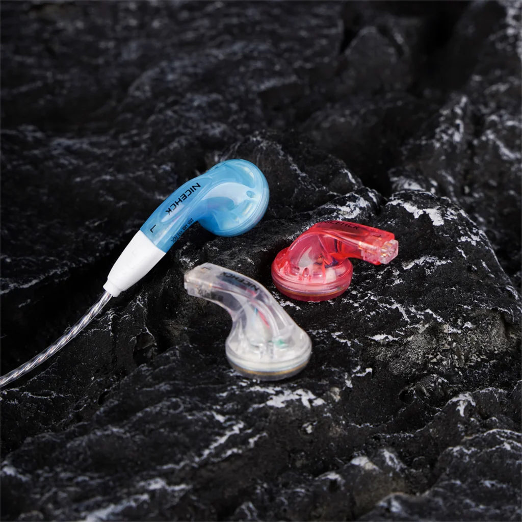 NiceHCK YDX Microphone Earphone 14.8mm Driver HiFi Headset IEM 0.78mm 2Pin Detachable Cable Calling Meeting Gaming Earbud 6