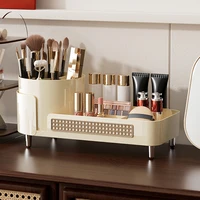 Dresser desktop rotatable multifunctional cosmetic storage box 1