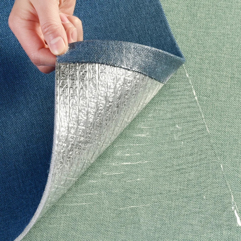 3D Self-adhesive Wall Cloth Soundproof and Moisture-proof Bedroom Living Room Background Wall Decorative Stickers 5mm Linen
