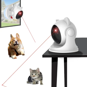 Cat Laser Toy Automatic Rechargeable Motion Random Activated 1