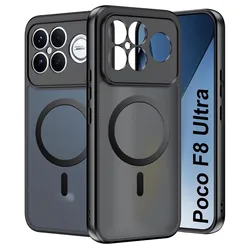 Copertura posteriore opaca antishock con ricarica wireless magnetica MagSafe