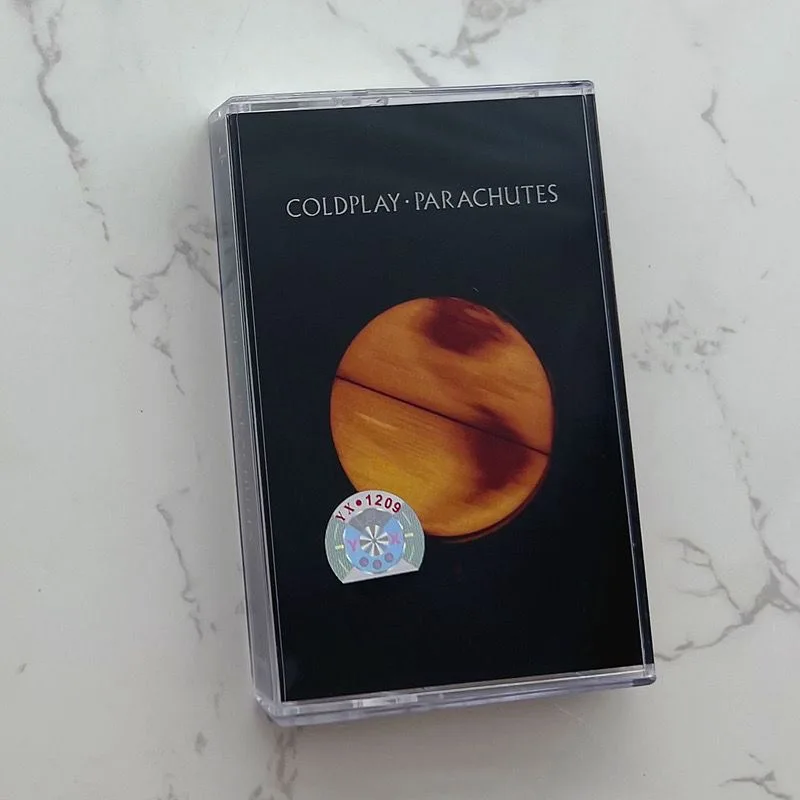 

Rock Band Coldplay музыкальная магнитная лента парашюты альбом Косплей кассеты Walkman автомобильный рекордер Звуковая дорожка коробка искусственная музыка подарки