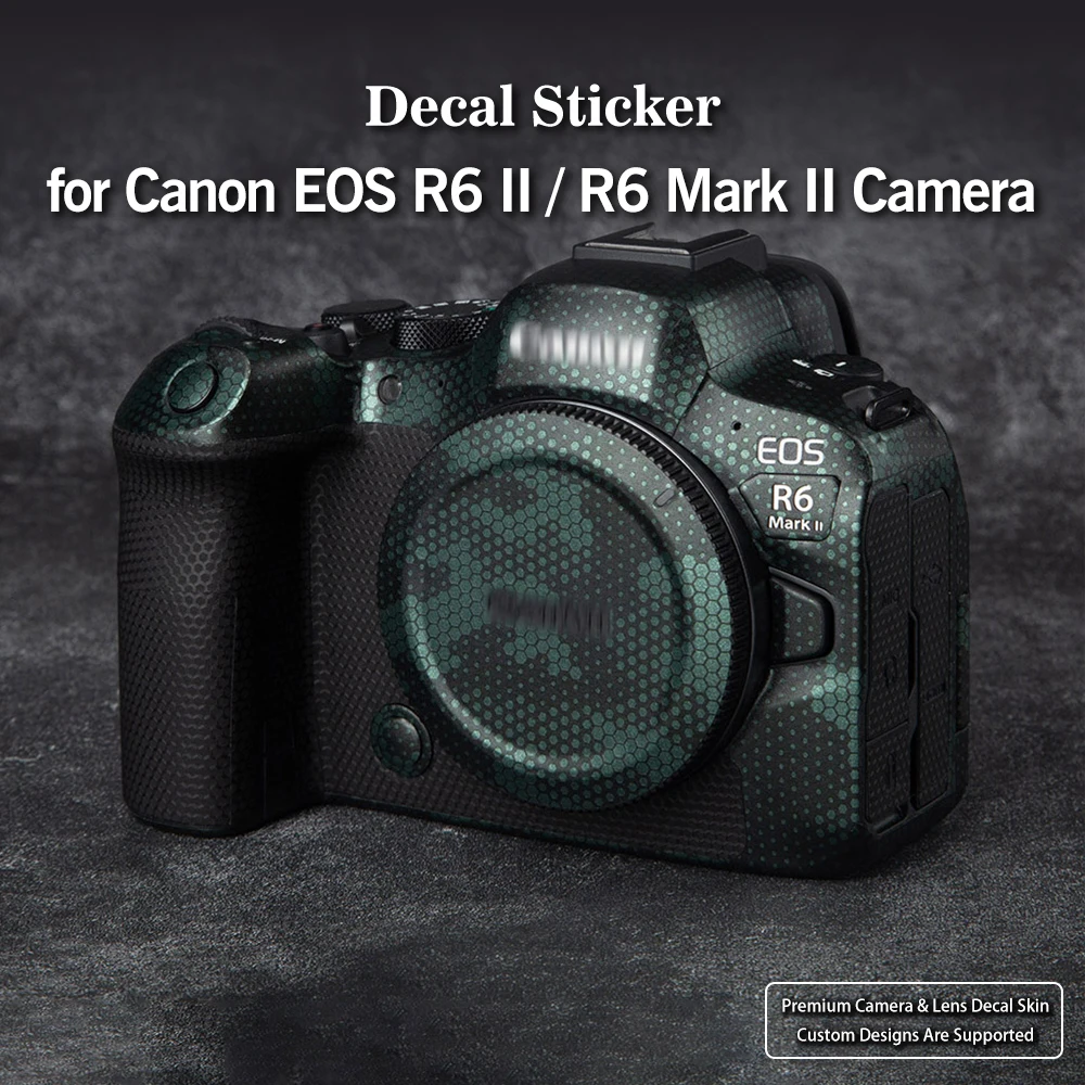캐논 EOS R6 II / R6 마크 II 카메라 스킨 데칼 R62 데칼 스킨 R6II 보호 필름 커버 필름 스킨 랩