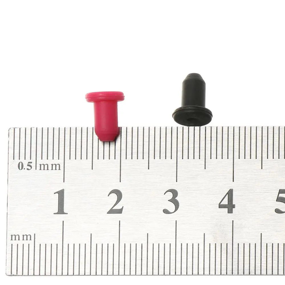 잉크 공급 시스템 고탄성 충전 부품 리필 카트리지 실리콘 씰, 씰링 고무 플러그, 4mm 솔리드 플러그