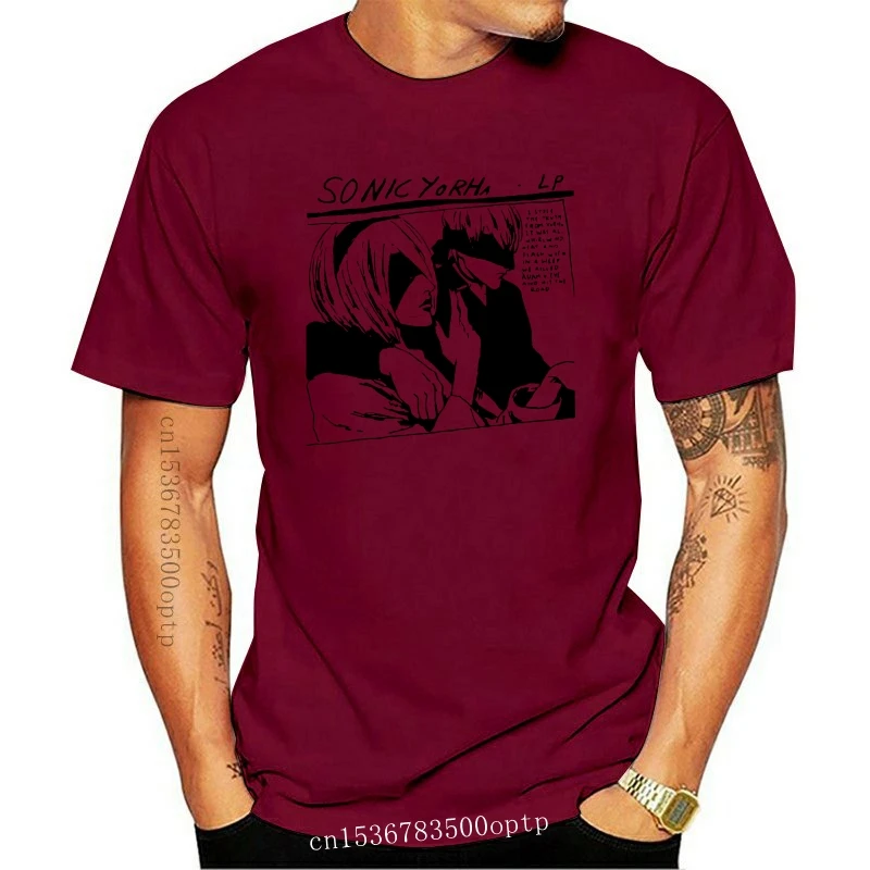 thumbnail image 1 of Ropa para hombre NieR Automata Sonic YoRHa camiseta para hombre 100% algodón moda para hombre camiseta YoRHa 2B juego camiseta manga corta Cl, 1 of 5