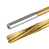 HSS-CO Cobalt Chucking Machine Reamer with TiAN Plated H7 Spiral Helical Straight Shank Reamer 3-20mm for Stainless Steel Metal 5