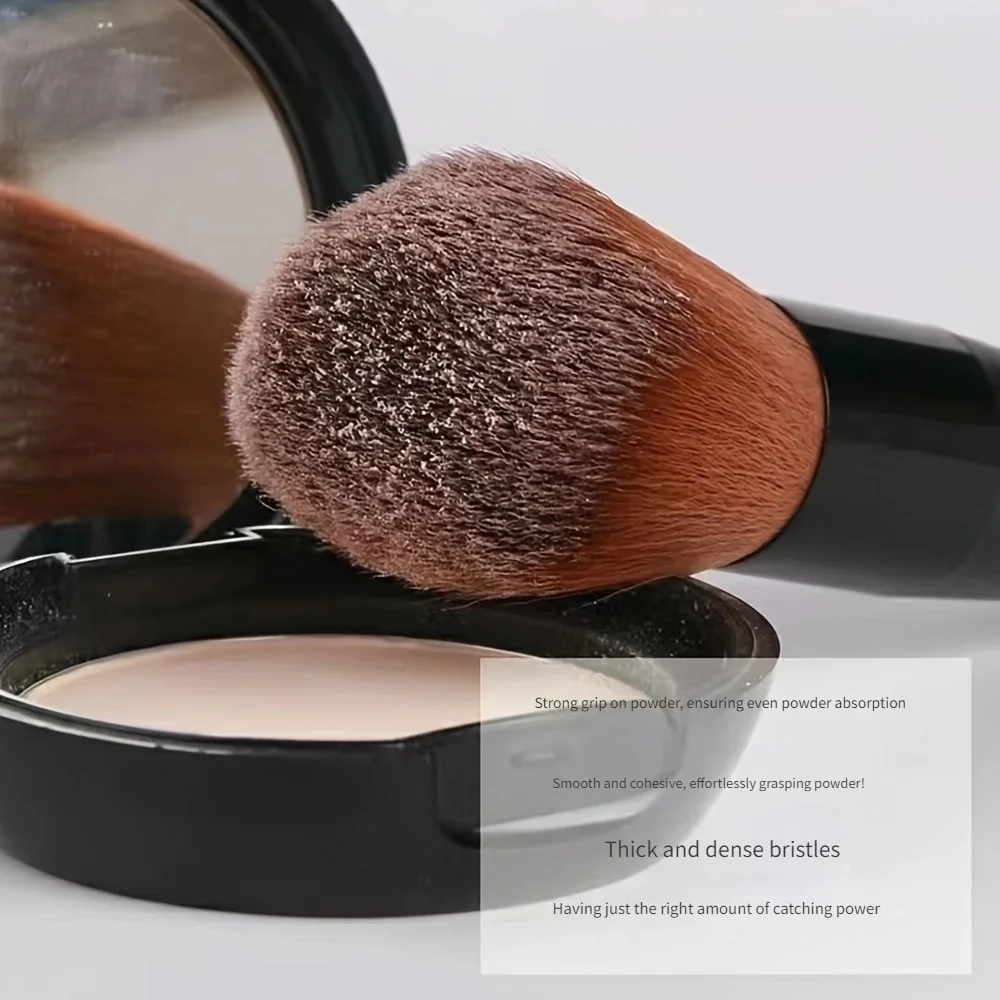 Professional Large Loose Powder Brush Big Fat Pier Multi Functional Powder Barber Neck Brush Makeup Brush Beauty Tool Universal 1