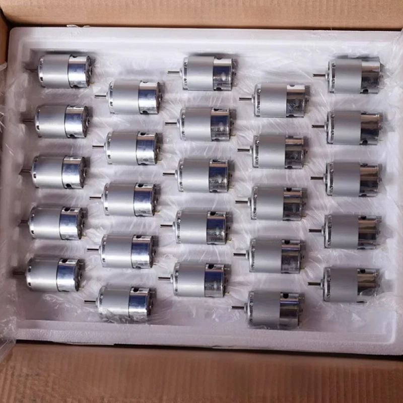RS-445ST-19120 고토크 소형 카본 브러시 모터 6900RPM DC 12V/18V/24V 잉크젯 복사기 정밀 사무기기용