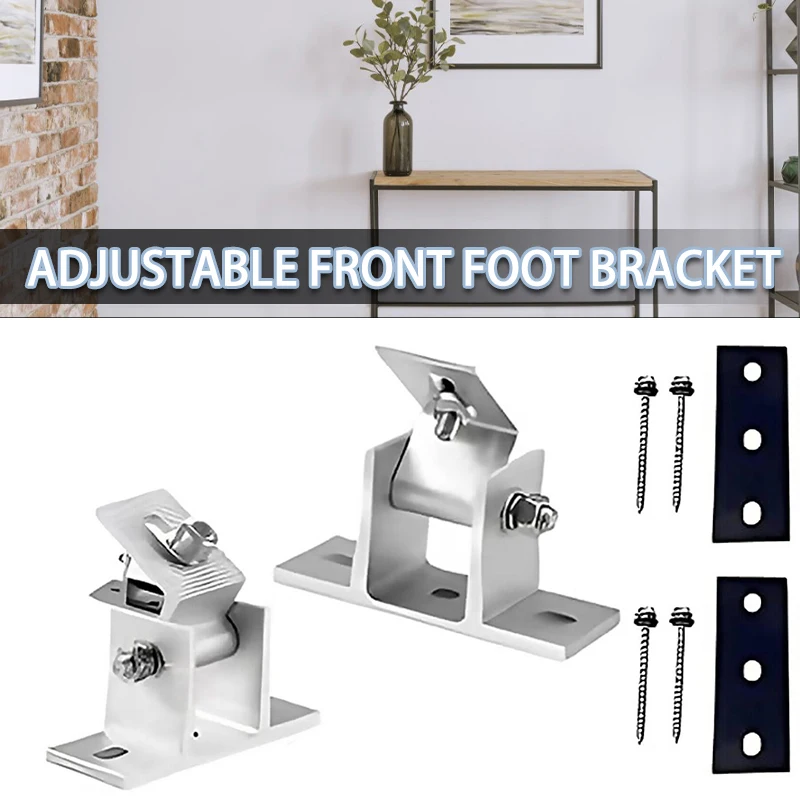 

1 Set Solar Panel Adjustable Bracket Clamp Wide Photovoltaic Support Mounting Module Aluminium Profile For Fixing Solar Panel