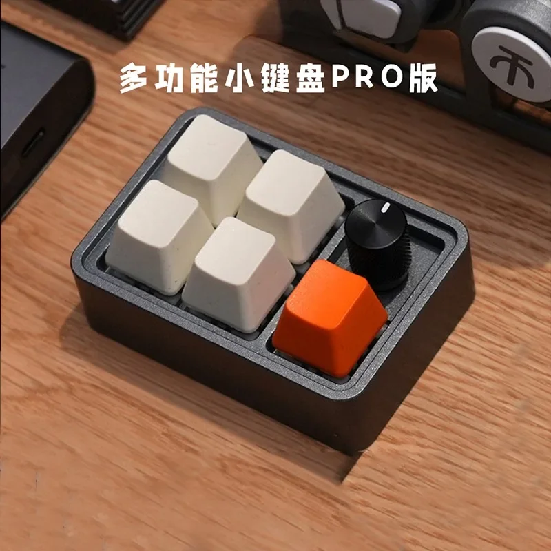 알루미늄 합금 기계식 키보드, 5 자리 키패드, 볼륨 조절, 보스 키, 프로그래머 키보드, 남자친구 선물