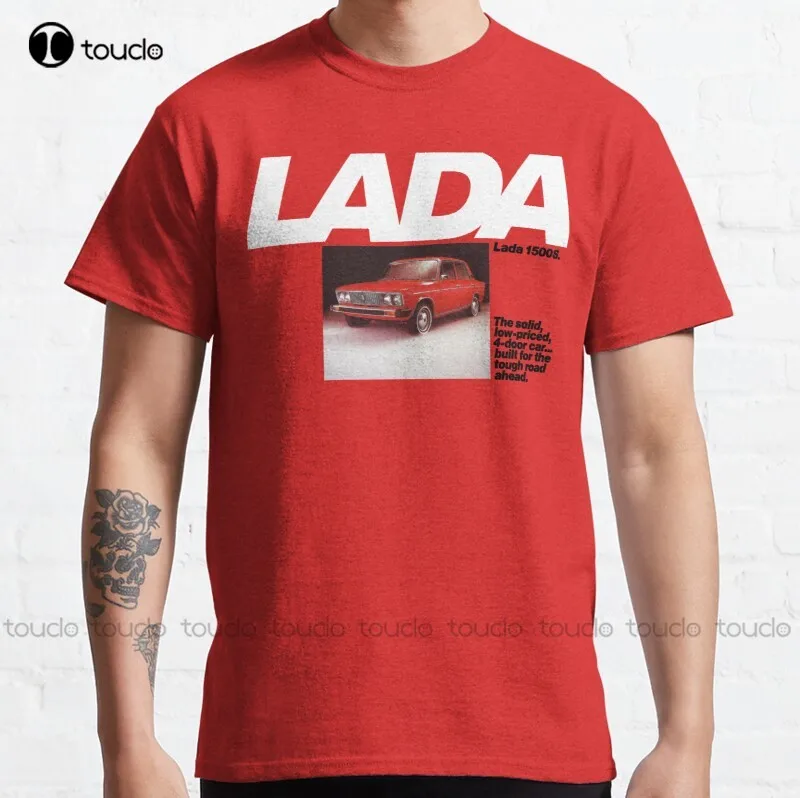 

New Lada 1500 Classic T-Shirt Cotton Tee Shirt S-5Xl T Shirt men's shirts casual Unisex