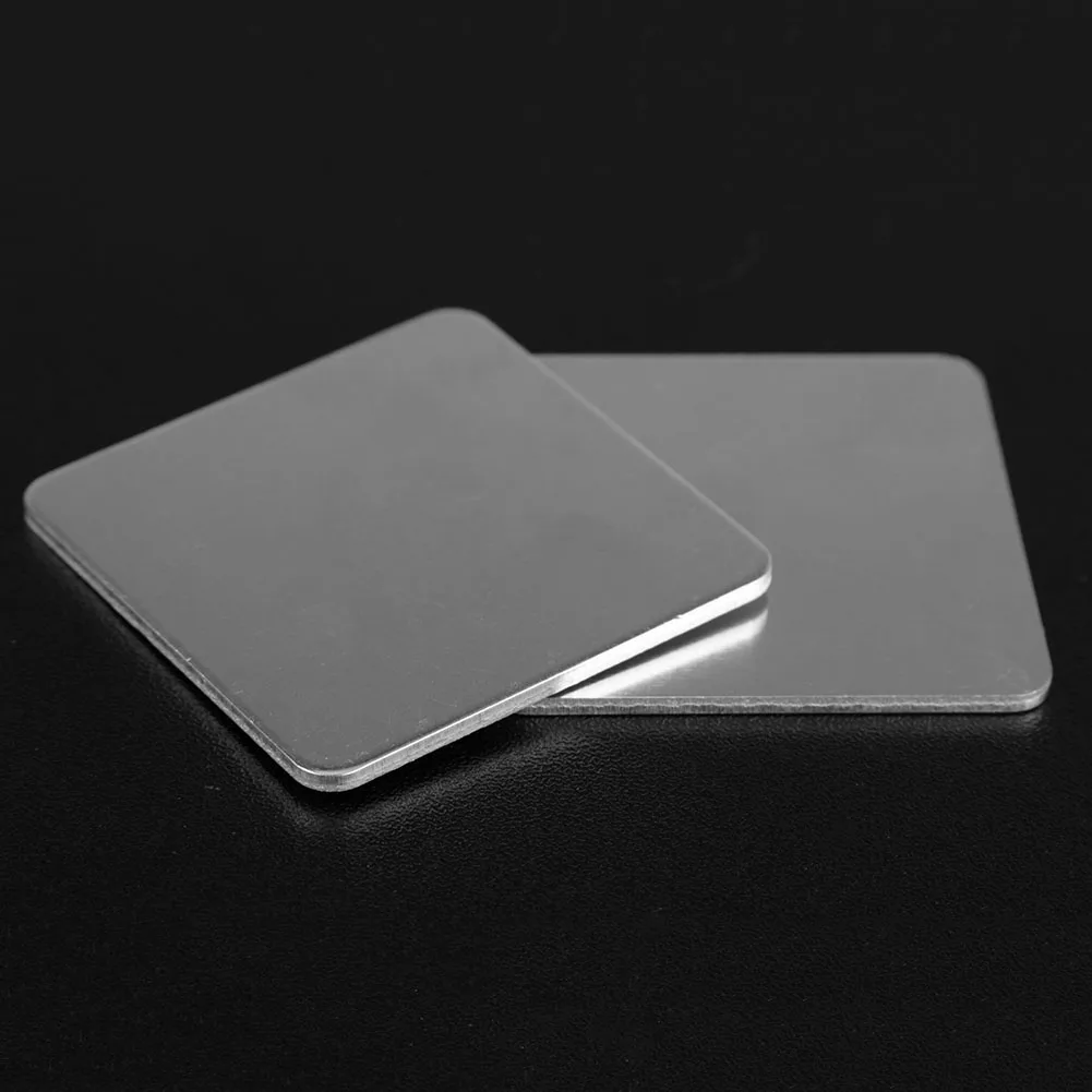 Coating Calibration Plates Set 6pcs Aluminum Iron Calibration Films Practical Tools for Coating Thickness Gauge GM200 paint coating meter,paint thickness gauge,thickness gauge,wet film thickness gauge