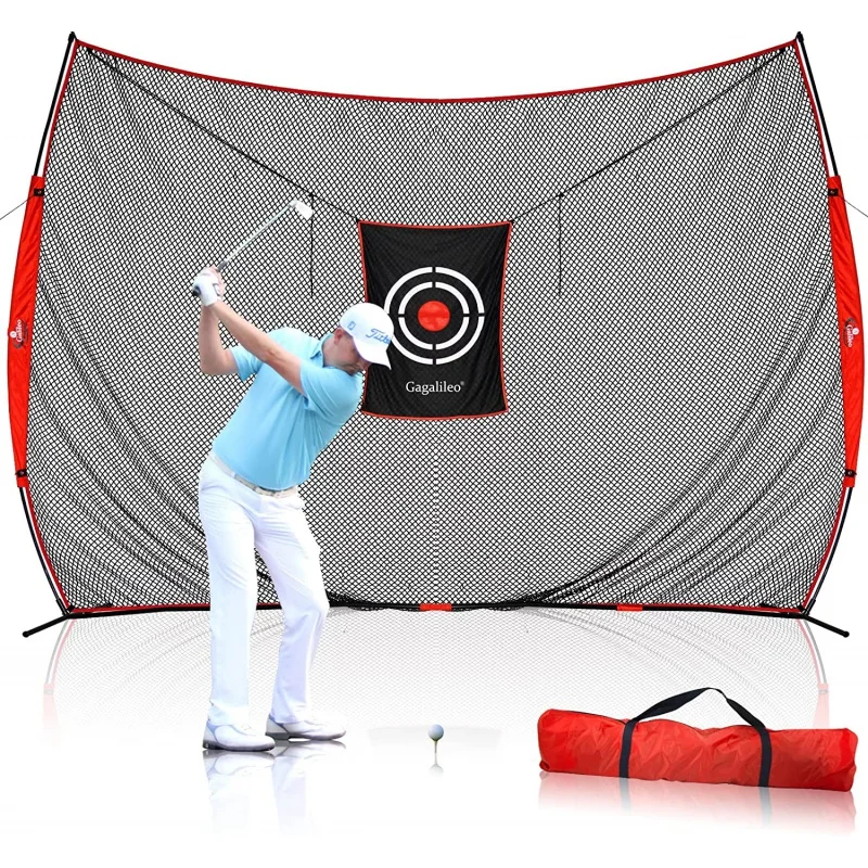 

Golf Practice Net,Golf Net,Golf Nets for Backyard Driving,Golf Net for Indoor Use,Heavy Duty Golf Net with Target and Carry Bag,