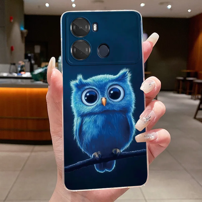 Aesthetic Luxury Cute Cool Pattern Soft Silicone Phone Case - Transparent TPU Back Cover