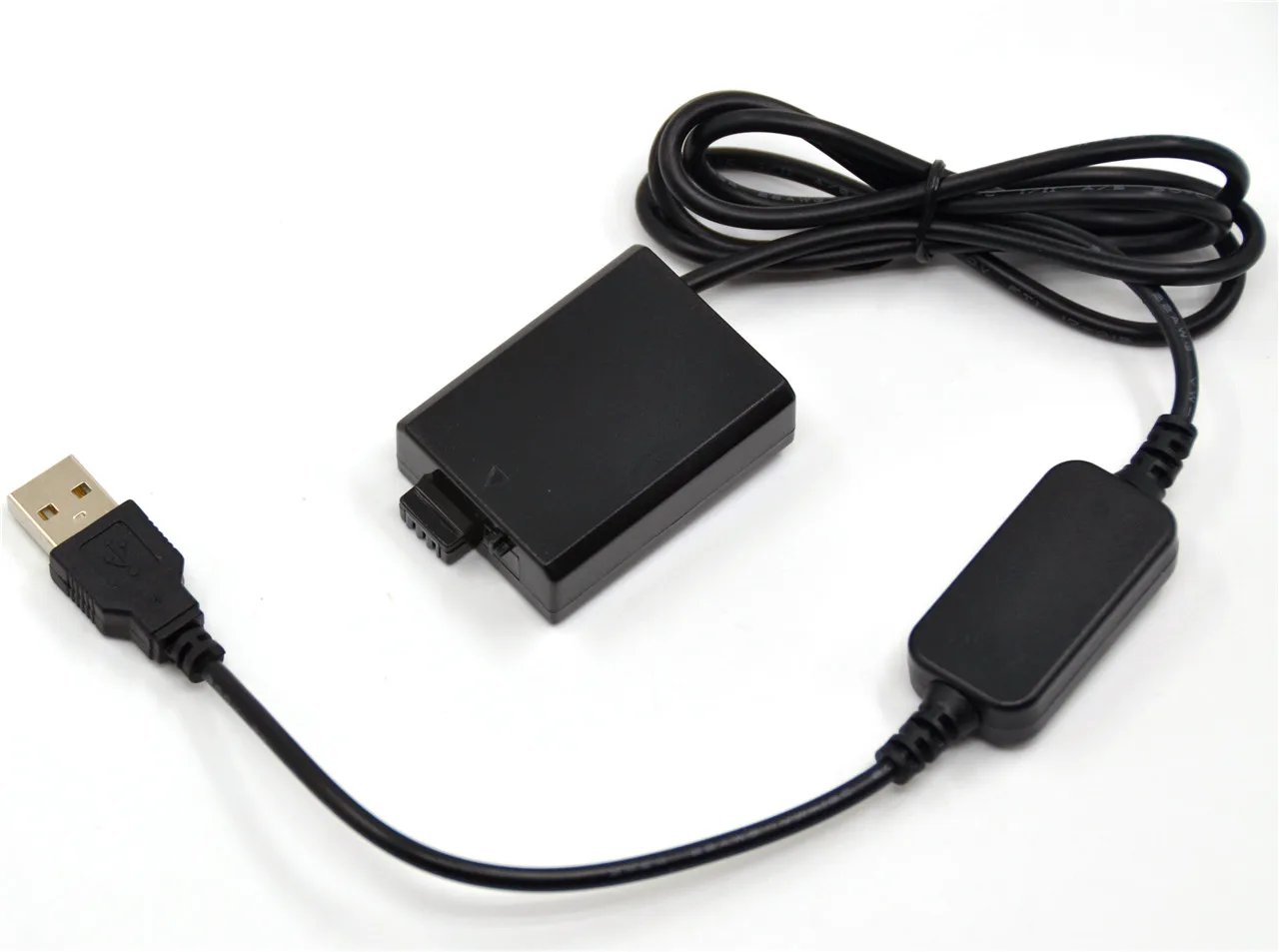 Vitesun Power Bank 5V USB Cable Adapter Charger + LP-E5 LPE5 ACK-E5 Dummy Battery DR-E5 for Canon EOS 450D 500D 1000D XS XSi T1i