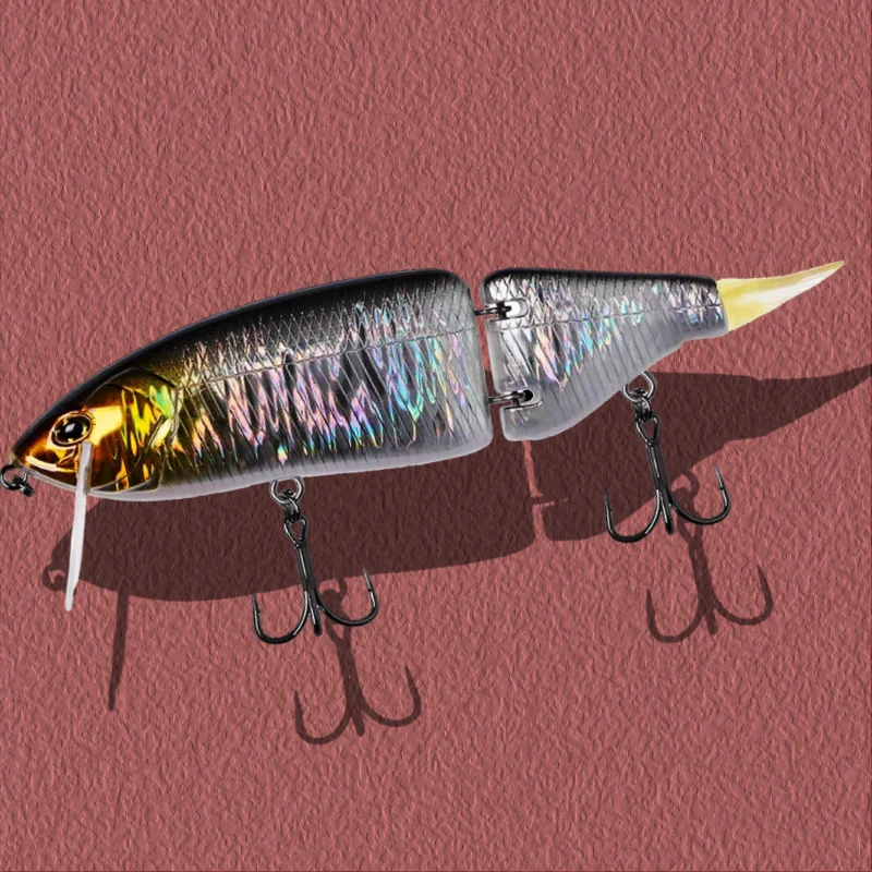 1 Stück Drt Gelenk-Köder 135mm 33g /165mm 60g Tiny Klash Swimbait Schwimmköder für Musky, Wels, Panfisch, Zander, Pesca Angelzubehör – Detail 4