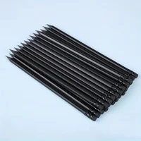 5pcs Premium HB Pencil with Eraser - Luxury Black Wood, Smooth Writing and Drawing Pencil - Durable and High-Quality, Sketching 4