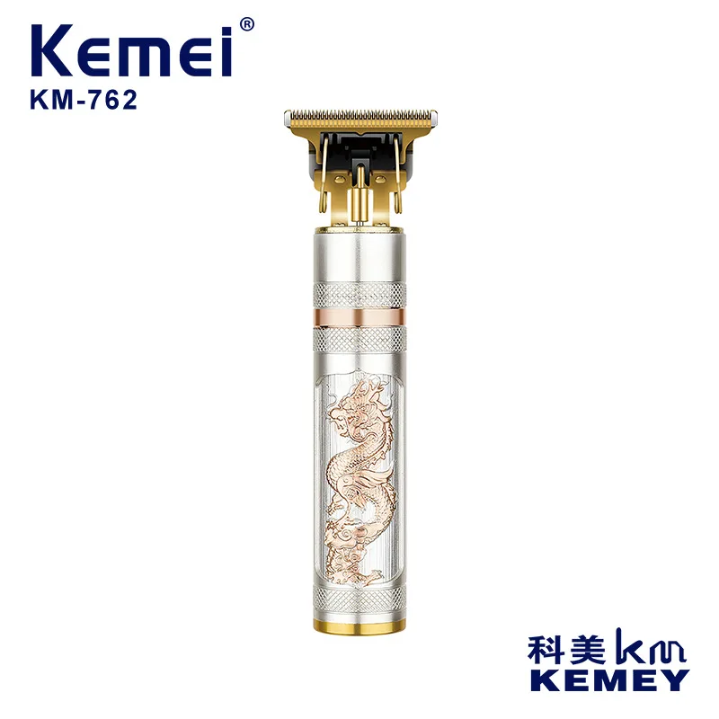 

Kemei KM-762 Portable 2-in-1 Waterproof Easy-to-Operate Men Shaver Hair Clipper
