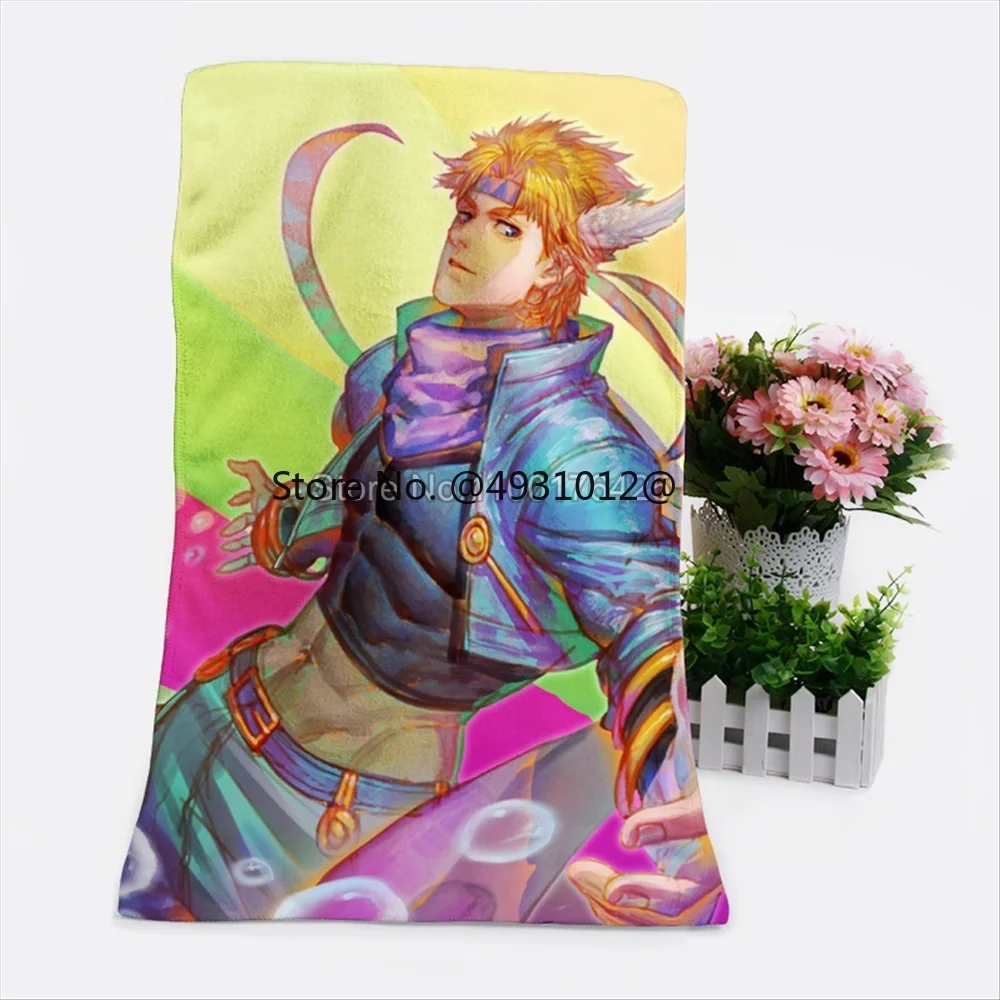 

2023 Ainme JoJo's Bizarre Adventure Bath Shower Towels Quick Drying Sand Proof Beach Towels Travel Surfing Compact Washcloth
