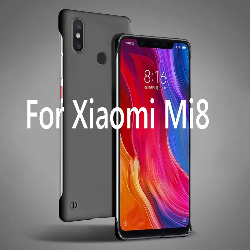 Custodia Posteriore Rigida Opaca Sottile Senza Cornice Per Pc Per Xiaomi Mi 8 Se Lite Mi 8 Explorer Mi8Se Mi8Lite Antiurto Fundas Coque