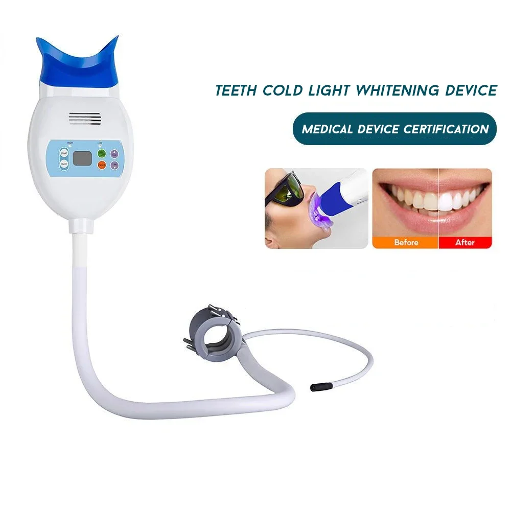 

Dental Cold Light LED Teeth Whitening Machine Desk Tooth Bleaching Lamp Dental Professional Teeth Whitening Machine