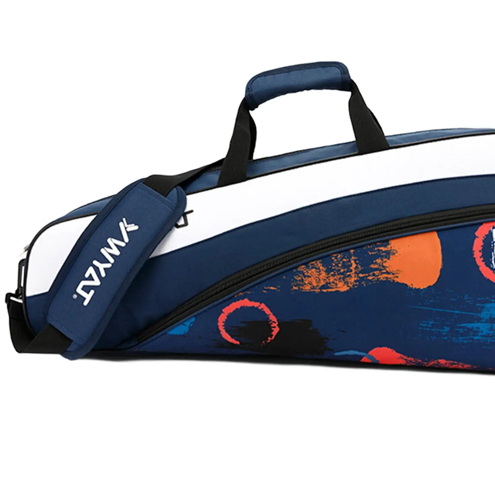 Tennis Racket Bag Large Racket Sports Bag for Pickleball Racket Outdoor Sports Badminton Squash Racquets Competitions 3 Rackets