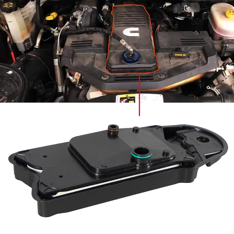 

Engine Crankcase Ventilation Filter Breather Element For Fleetguard Crankcase CCV Dodge Ram 2500 3500 5500 6.7L Cummins 07.5-20