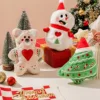 Christmas Cute Dog Plush Toys Interactive Squeaky Dog Chewing Toys for Entertainment and Teeth Cleaning Pet Supplies for Dog Cat 6