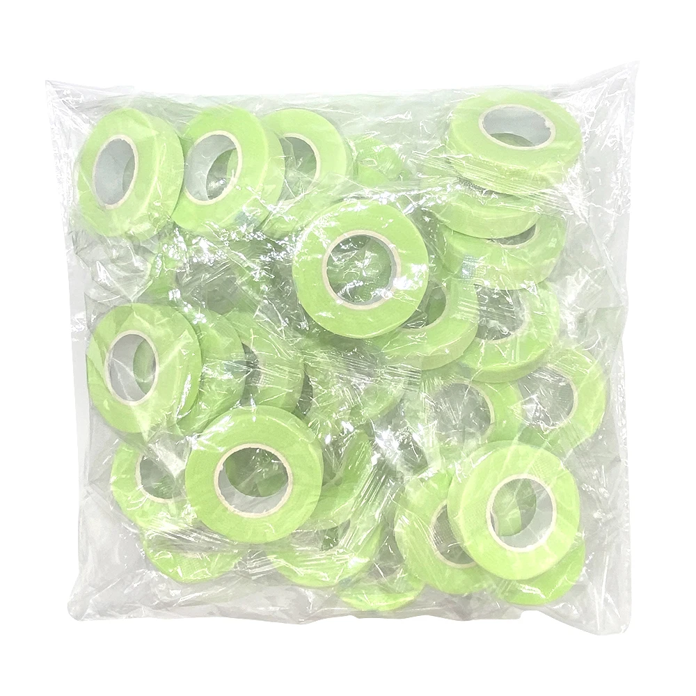 20Rolls Eyelash Tape 9M Breathable Eyelash Extension Paper Tape Colorful Non-woven Cloth Adhesive Patches Under Eye Pads