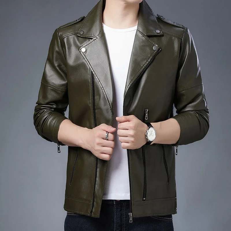 Veste Courte Grise à Boutonnage Simple pour Homme