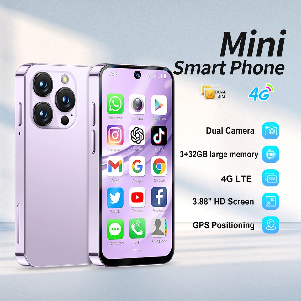 SERVO 19PRO 4G LTE Mini Smart Phone 3.88