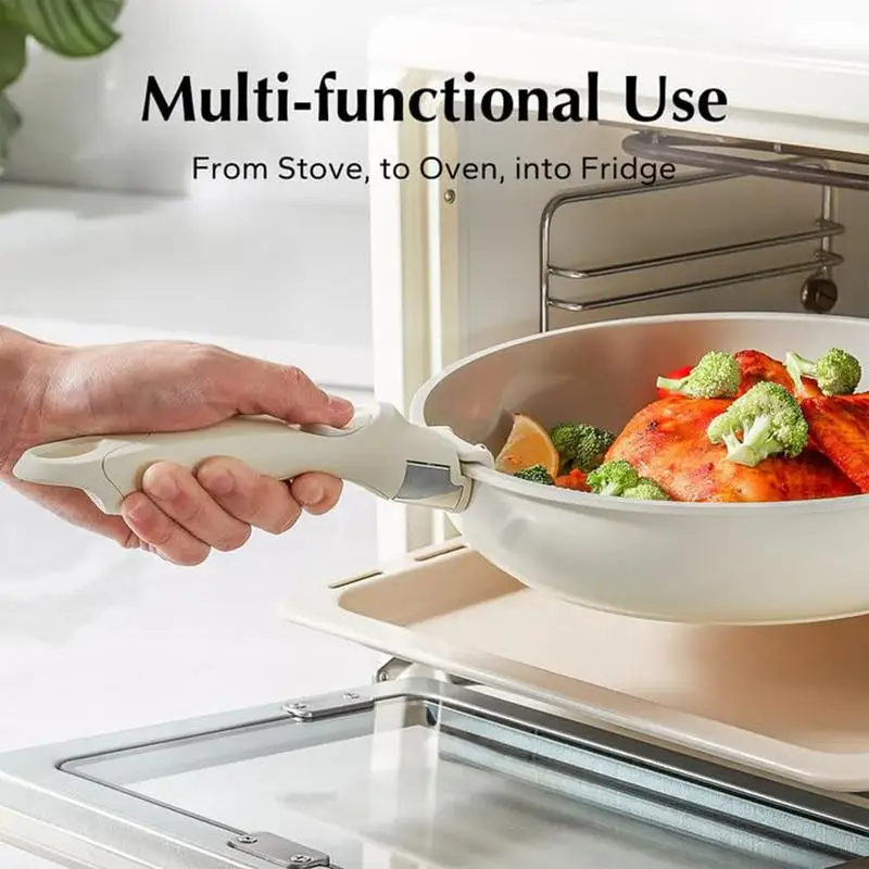 Removable Tableware Pan Handle Detachable Replacement Clip Hand Grip Kitchen Frying Pan Cookware Accessories detachable pot handle,pot clip