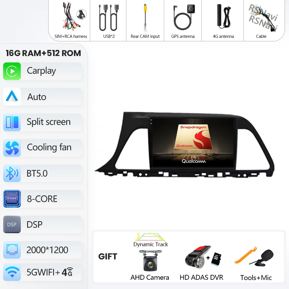 2K 16G-512G CAM DVR